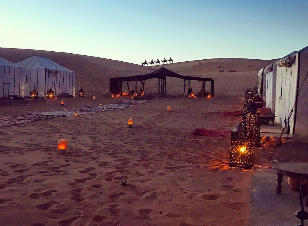 Mari Desert Camp Merzuga Kültér fotó